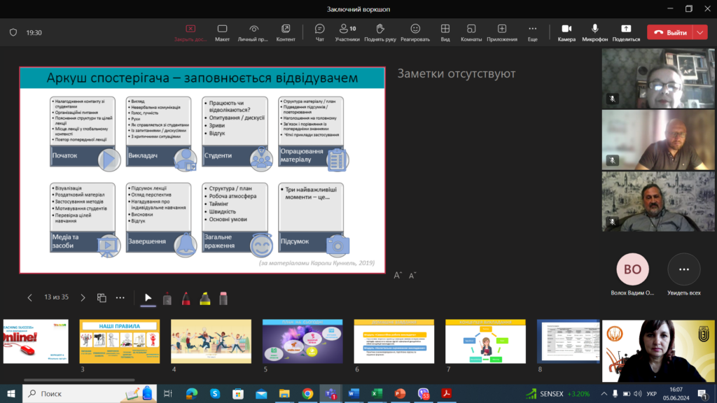 Завершився другий в цьому навчальному році тренінг професійного розвитку «TEACHINGSUCCESS»!