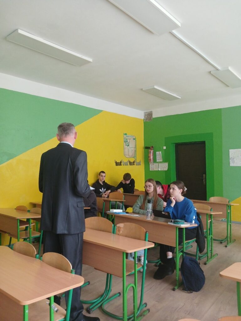 Профорієнтаційна зустріч з учнями Тарасівського академічного ліцею Боярської міської ради