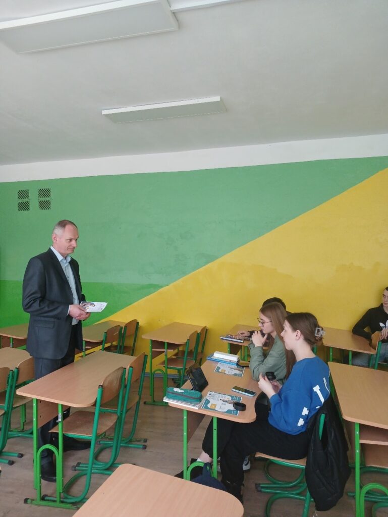 Профорієнтаційна зустріч з учнями Тарасівського академічного ліцею Боярської міської ради