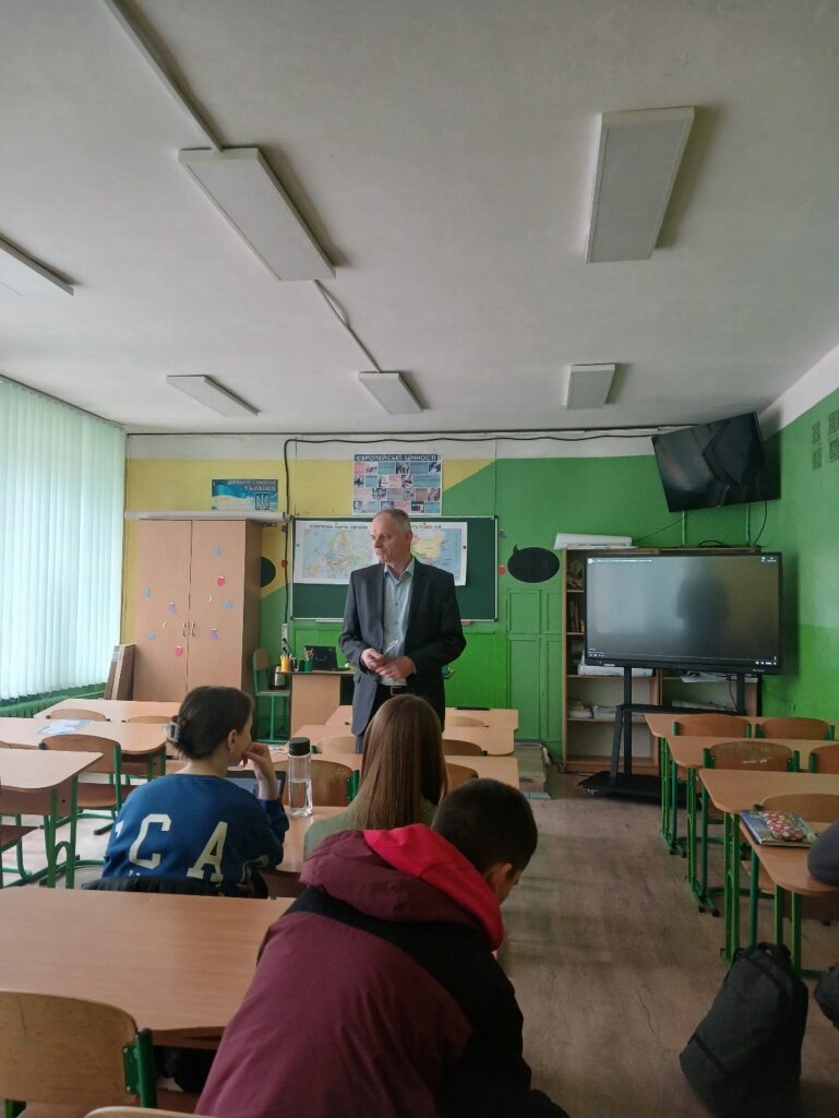 Профорієнтаційна зустріч з учнями Тарасівського академічного ліцею Боярської міської ради